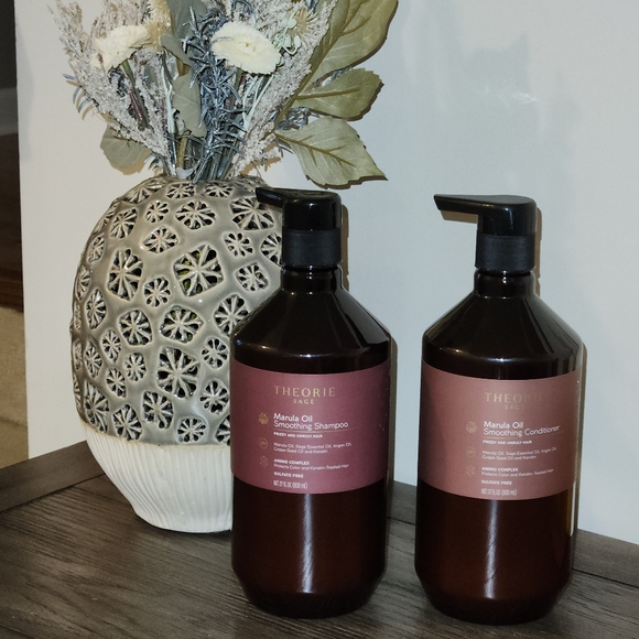 Theorie Sage Marula Oil Shampoo & Conditioner set 27oz, 800mL each, new - Picture 1 of 7